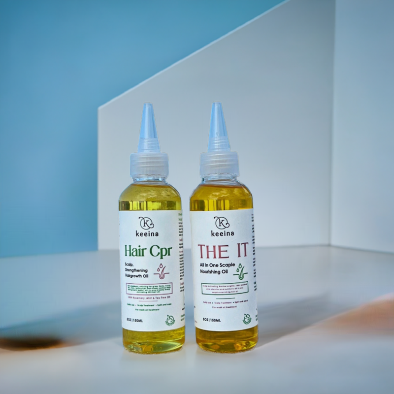 CARE BOX SET-HAIR GROWTH & SCALP TREATMENT / NOURISHING OIL